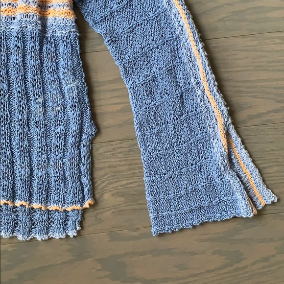 NWT Free People Marina Bay Lace-Up Sweater - Picture 10 of 12